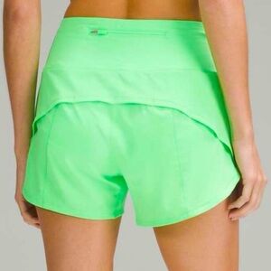 NWT Lululemon Speed Up MR Shorts 4 inch Lined